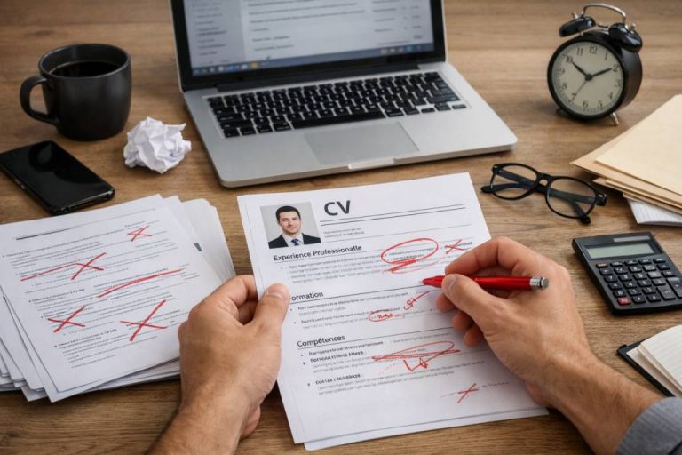 5 erreurs classiques sur un CV qui font perdre des entretiens d’embauche