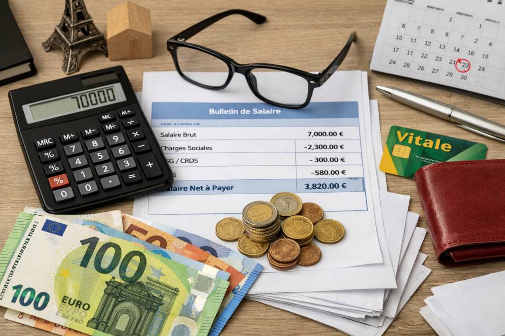 70000 brut en net : ce que vous toucherez réellement chaque mois en France